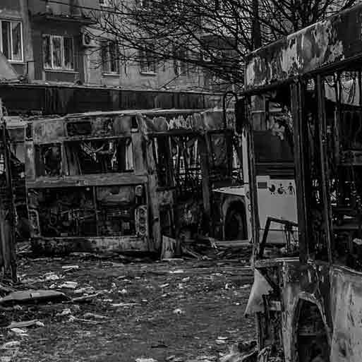 Mariupol, città martire - foto di Sopa Images